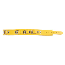 The Red Collier en cuir Ultra Jaune
